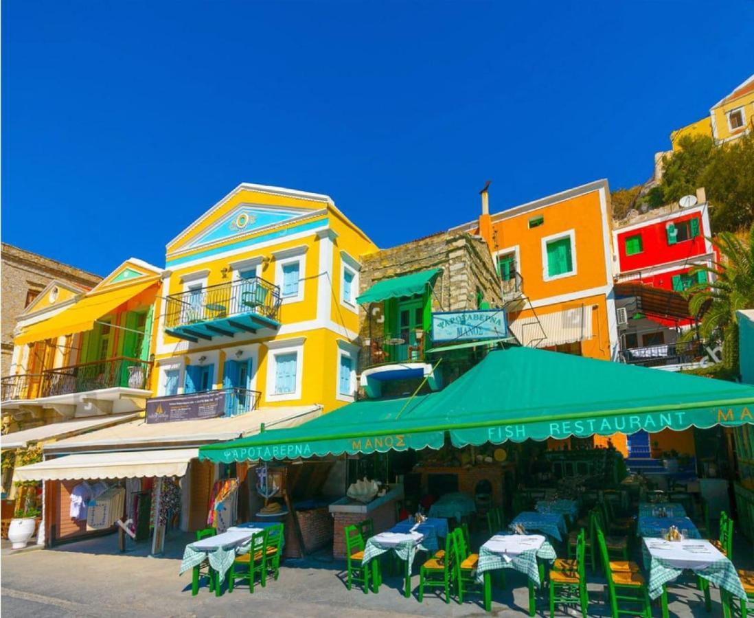 Nikolakis, Seafront - Harbor View Apartment Symi Exterior photo