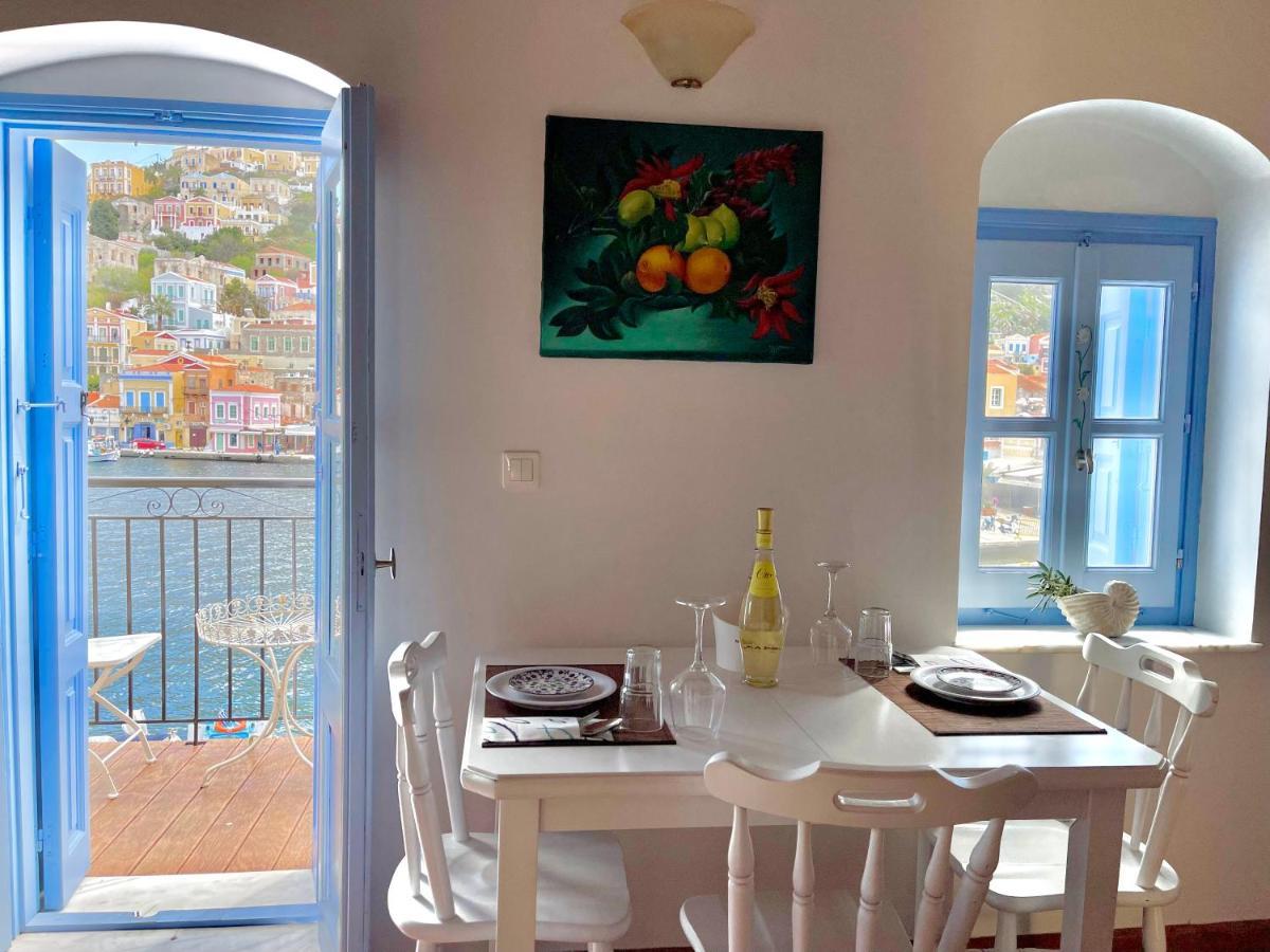Nikolakis, Seafront - Harbor View Apartment Symi Exterior photo